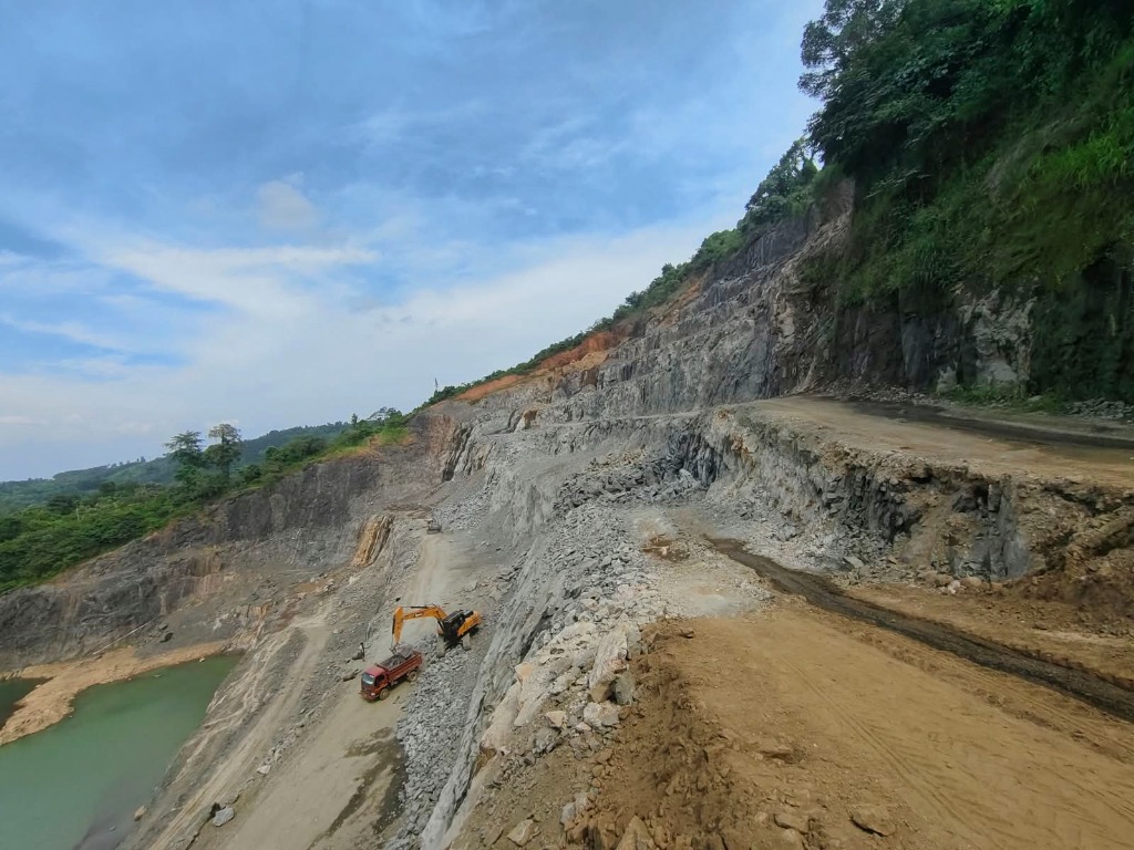 Valiyamannil Granite Quarry Site